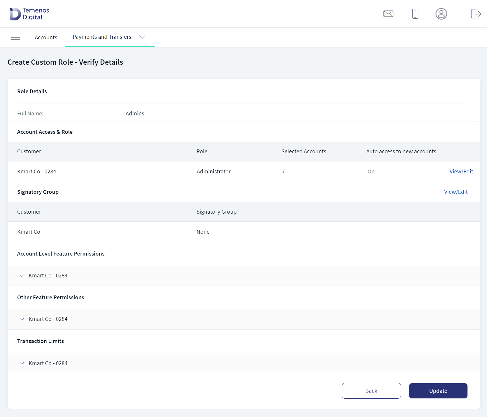 View Permissions